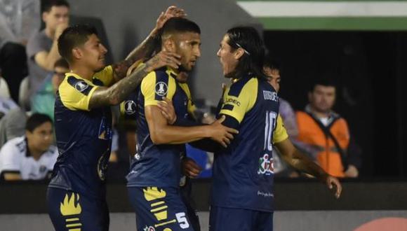 Universidad de Concepción lidera el grupo C con cuatro unidades, seguido por Godoy Cruz con dos puntos menos. Olimpia (2) y Sporting Cristal (1) completan la tabla. (Foto: AFP)