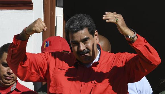 Las sanciones anunciadas el viernes por el secretario del Tesoro, Steven Mnuchin, bloquean cualquier transacción de Conviasa con ciudadanos y empresas estadounidenses. En la imagen, Nicolás Maduro. (Foto: AFP)