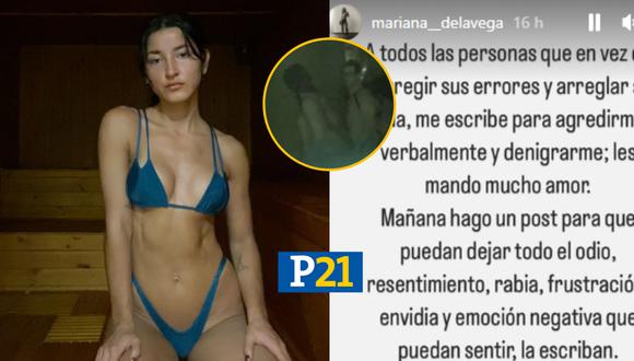 Mariana se refirió al programa 'Magaly TV: La Firme'. (Foto: Instagram/mariana___delavega)