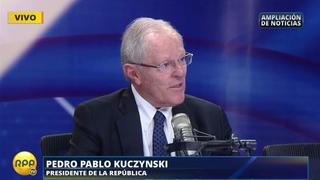 PPK: "No creo que vayamos hablar del indulto con la señora Keiko Fujimori"