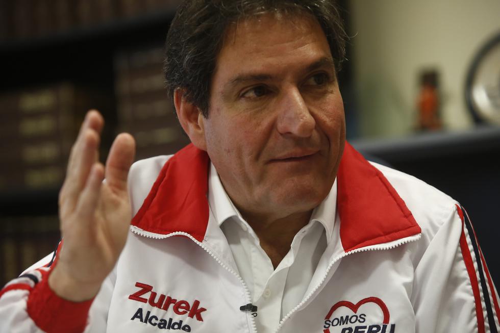 Juan Carlos Zurek sobre propuestas: "Formalizaré los taxis colectivo". (Piko Tamashiro/Perú21)