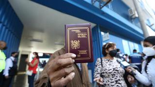 Pasaporte electrónico: comisión del Congreso aprueba proyecto para ampliar vigencia del documento por 10 años