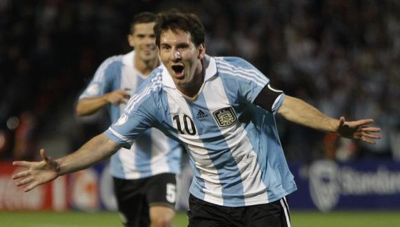 QUIERE MÁS. Messi lleva 30 goles con la 'Albiceleste’, los últimos 13 en 13 topes con Sabella. (AP)