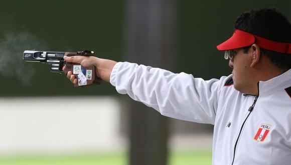 Marko Carrillo fue el representante peruano en tiro rápido con pistola los Juegos Panamericanos. (Foto: Violeta Ayasta / GEC)