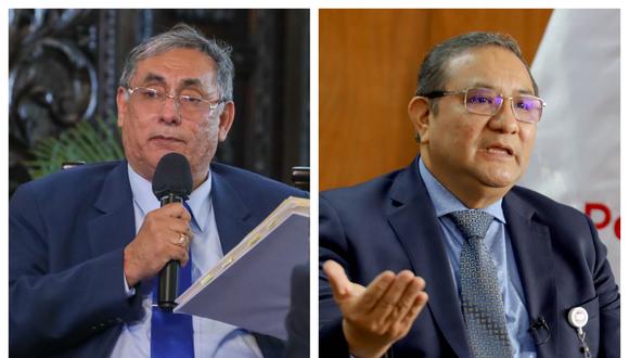 Óscar Vera (izquierda) y Pedro Chira (derecha) pretenden que todos los peruanos sigamos financiando el millonario forado que tiene la estatal. (FOTO: PERÚ21).