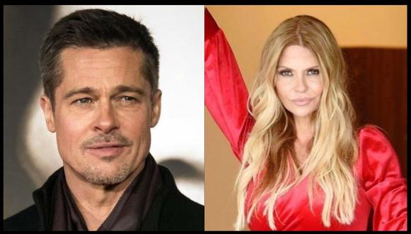 El actor Brad Pitt desmintió que haya mantenido una relación con la modelo española Makoke. (Foto: Composición/EFE/Instagram)