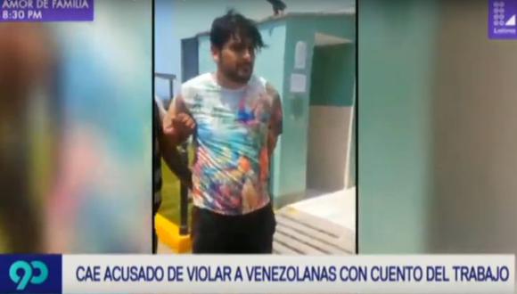 Paolo Obregón Ruesta (33) colocaba avisos en las redes sociales solicitando los servicios de venezolanas para cuidar a sus dos supuestos hijos. (Latina)