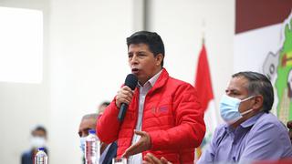 Pedro Castillo: “No hemos llegado a desfalcar al país ni a descalabrar este Estado”