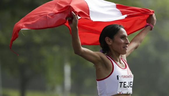 Gladys Tejeda rompió un récord sudamericano en la media maratón de Cardiff y quedó sexta en la maratón de Valencia. (AP)