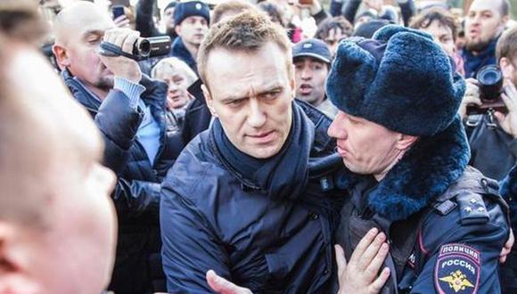 Alexei Navalny acusó a Zolotov de haberse enriquecido sobrefacturando productos alimenticios comprados para su cuerpo de seguridad. (Foto: AFP)