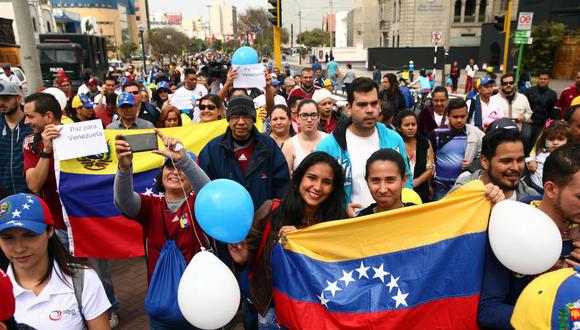 De los más de 368 mil venezolanos que hay en el Perú, 60 mil han recibido su PTP. (Foto: Andina)