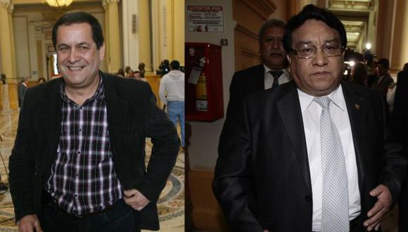 Luis Iberico y José Luna apuntan a la segunda y tercera vicepresidencia del Legislativo, respectivamente. (Peru21)