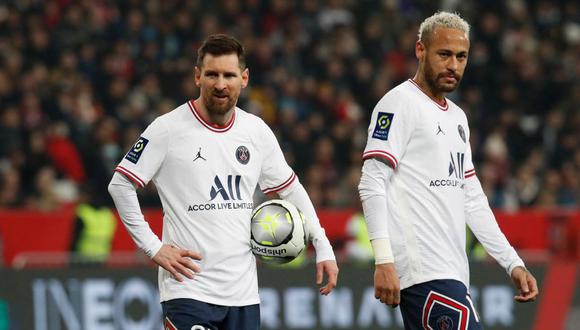 El París Saint Germain cuenta con el tridente de Mbappé, Neymar y Messi. (Foto: EFE)