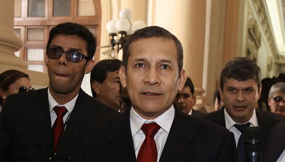 El ex presidente Ollanta Humala ha realizado viajes dentro del país para hacer labor política. (Foto: Congreso de la República)