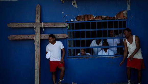 Presos panameños interpretan ‘La Pasión de Cristo’ en busca del perdón. Foto: EFE