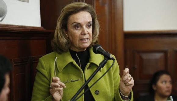 Congresista Luisa María Cuculiza demanda nuevas elecciones en San Isidro. (Luis Gonzales)