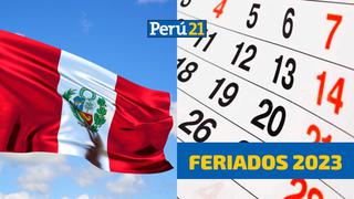Agarra tu agenda y anota: ¿Cuáles son los feriados en Perú para el 2023?