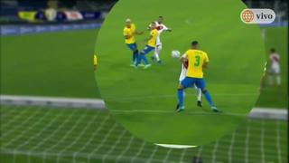 Perú vs. Brasil: Thiago Silva estiró el brazo y generó polémica por supuesto penal | VIDEO
