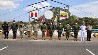 Tumbes: jefe de Comando Conjunto de las Fuerzas Armadas anuncia que frontera con Ecuador continuará cerrada