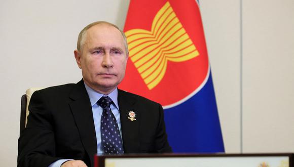 El presidente de Rusia Vladimir Putin. (Foto: Evgeny PAULIN / AFP)