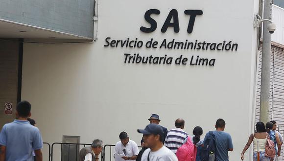 Esta Agencia Virtual se suma a otros servicios que brinda el SAT de Lima, priorizando en la mejora de la calidad de atención. (Foto: El Comercio)