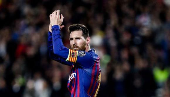 Messi anotó por partida doble en el triunfo (3-0) de Barcelona frente a Liverpool y encaminó la clasificación del equipo catalán a la final de la Champions League. (Foto: FCBarcelona)