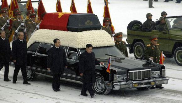 Cortejo fúnebre en Pyongyang. (Reuters)