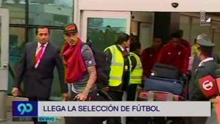 Selección peruana: Este fue el recibimiento de la bicolor a su llegada a Lima [Video]