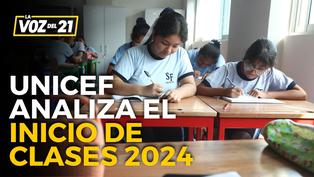 Fernando Bolaños de UNICEF analiza el inicio de clases 2024