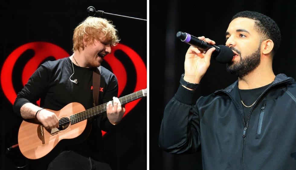 Ed Sheeran ‘se muere’ por colaborar con Drake en algún proyecto | Foto: AFP