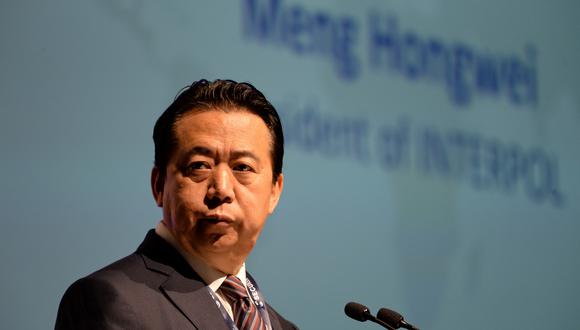 Meng Hongwei, expresidente de la Interpol. (Foto: AFP)