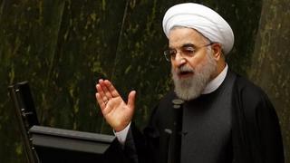 Presidente de Irán agradece a May y Macron apoyo a pacto nuclear y pide medidas prácticas