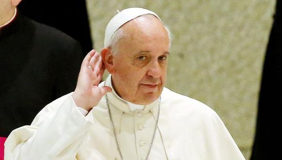Conferencia Episcopal agradeció el gesto del Papa Francisco. (EFE)