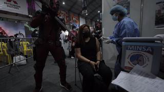 COVID-19: fans de los animes y superhéroes se vacunaron en la Comic Convention 2021 | FOTOS