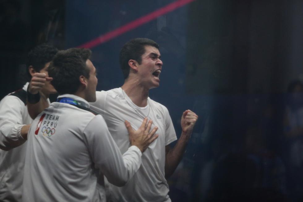 Revive la celebración de Diego Elías y su lágrimas luego de ganar la medalla de oro en squash. (Violeta Ayasta)