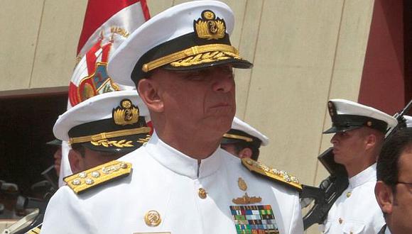 El almirante Cueto destacó la lucha contra el narcotráfico, el tráfico de armas y la minería ilegal. (USI)