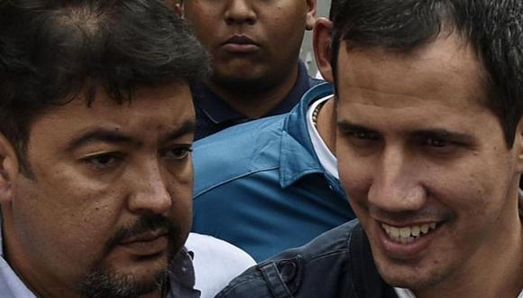 Estados Unidos ha pedido la liberación de Roberto Marrero (izquierda), describiéndolo como uno de los 800 presos políticos en Venezuela. (Foto: AFP)