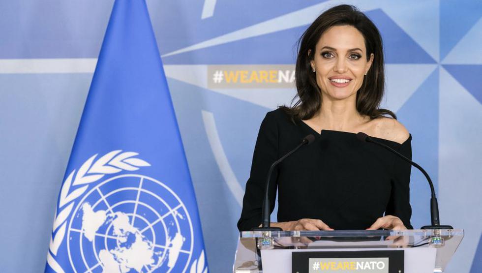 Angelina Jolie cumple su tercer día en Perú. (AP)