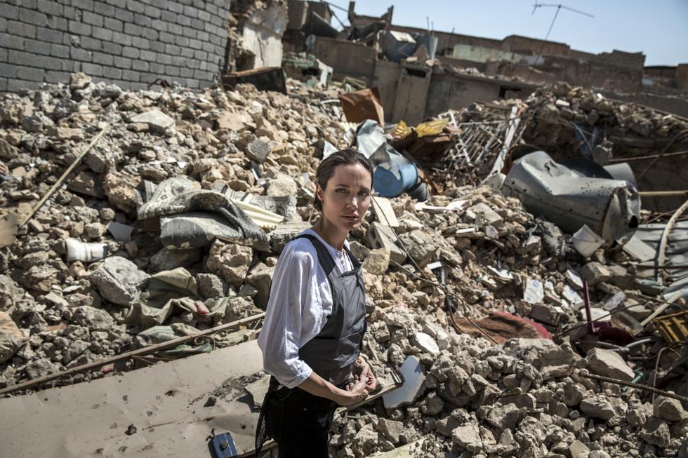 Angelina Jolie se encuentra en Perú para ver situación de los venezolanos que dejaron su país para buscar un futuro mejor. (Foto: AFP)