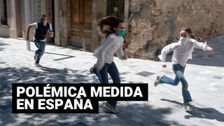 Coronavirus en España: Polémica tras norma que permite el tránsito con niños
