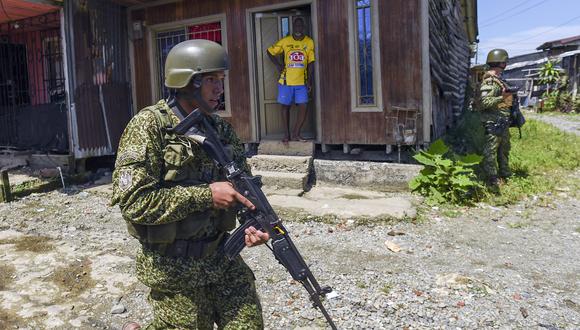 Documentos confidenciales revelan enfrentamientos entre el 'Tren de Aragua' y la guerrilla ELN. (Foto referencial: Joaquin SARMIENTO / AFP)