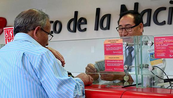 Ex trabajadores podrán realizar los cobros en las agencias del Banco de la Nación desde el 3 de setiembre. (Foto: El Comercio)