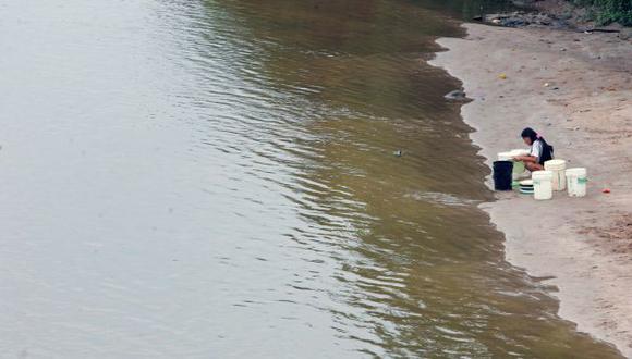 BAJO CAUDAL. El volumen del río Amazonas volvió a descender y a causar problemas a los pobladores. (Perú21)