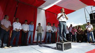 Ollanta Humala asegura que le ha puesto "botas" al Estado y lo ha llevado a "trepar cerros"