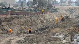 Así avanzan obras del muro de defensa en río Huaycoloro [FOTOS]