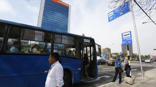 Corredor Javier Prado: Desde el 25 de abril vuelven a circular buses azules