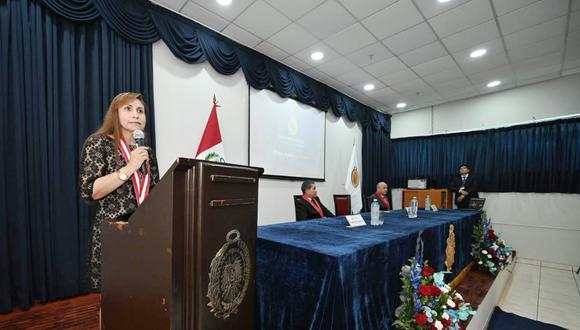 Fiscal de la Nación, Patricia Benavides, inauguró sede fiscal en Ucayali. (Ministerio Público)