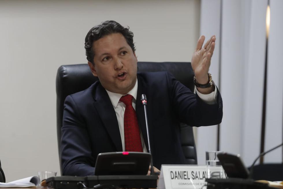 Daniel Salaverry se presentó ante la Comisión de Ética para brindar sus descargos ante denuncia por informes falsos. (Foto: Renzo Salazar / GEC)