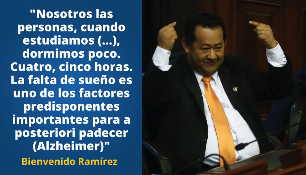 El congresista fujimorista Bienvenido Ramírez. (Perú21)