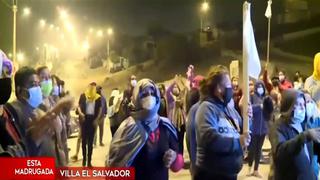 Lomo de Corvina: invasores se enfrentaron a la policía que los intentó retirar del lugar